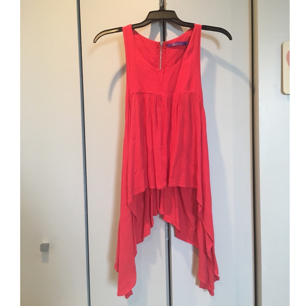Red tunic